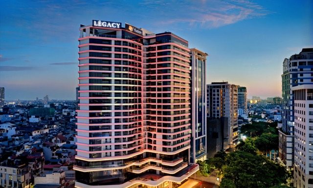 Exterior image @ credit Legacy Hanoi, A Fusion Hotel