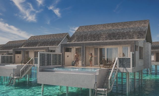 KSN_Water villa_exterior veranda & swimming pool