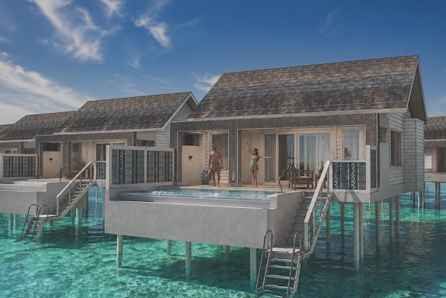 KSN_Water villa_exterior veranda & swimming pool