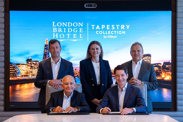 London Bridge Hotel, Tapestry Collection by Hilton – Signing Ceremony