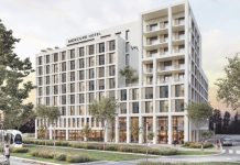 2028, France | Vaillance Immobilier projette un Mercure 4 étoiles à Lyon Gerland erspective-Hotel-Mercure-4-Lyon-Gerland @ credit Vaillance Immobilier