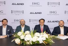 Australie | IHG et ALAND signent un accord historique pour lancer Staybridge Suites en Australie Staybridge Suites in Australia, ceremony @ credit IHG