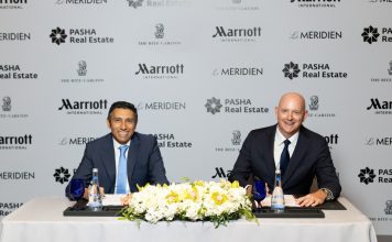 Signing Ceremony between PASHA Real Estate and Marriott International @ credit Marriott