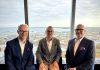 Estonie | Patrick Chmielewski prend la direction du Swissôtel Tallinn Jean Wendling, Patrick Chmielewski et Jean Wendling @ credit Swissôtel Tallinn