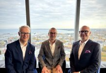 Estonie | Patrick Chmielewski prend la direction du Swissôtel Tallinn Jean Wendling, Patrick Chmielewski et Jean Wendling @ credit Swissôtel Tallinn