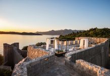 Residential, Europe & Asia | Mandarin Oriental Exceptional Homes expands to Lopud and Porto Heli, taking its collection to 43 villas Fortress sunset @ credit Mandarin Oriental