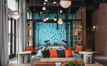 Caption by Hyatt Chattanooga Downtown Lobby Interior @ credit Hyatt