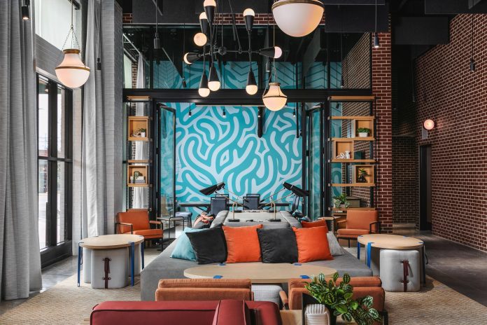 Caption by Hyatt Chattanooga Downtown Lobby Interior @ credit Hyatt