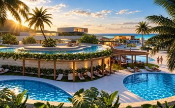 Honduras, Développement | Meliá signe un resort de 350 chambres et 145 résidences de marque à Roatán pour 2029 Illustration @ credit IHG Hotels & Resorts