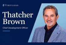 New York, États-Unis | Thatcher Brown nommé Chief Development Officer de Virtuoso Portrait corporate Virtuoso de Thatcher Brown