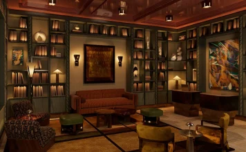 Bibliothèque @ credit Thompson Hotels
