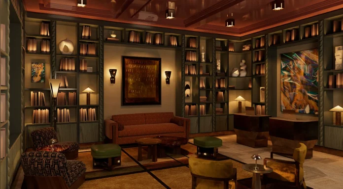 Bibliothèque @ credit Thompson Hotels