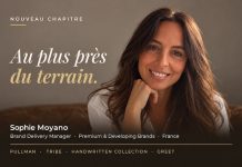 France | Accor confie à Sophie Moyano le déploiement de quatre marques : Pullman, TRIBE, Handwritten Collection et greet Sophie Moyano @ credit Sophie Moyano linkedIn