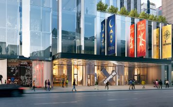 États-Unis, Développement | Hyatt et Extell annoncent un StandardX de 1 800 chambres à Times Square pour 2028 TheStandardX Times Square Rendering-resized