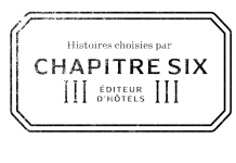 France | Chapitre Six refond son identité pour ses dix ans et se positionne en « éditeur d’hôtels » logo _stamp Chapitre Six