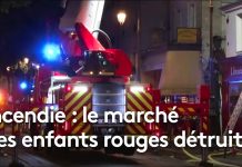 France | Incendie à Paris : le marché des Enfants-Rouges, plus ancien marché couvert de la capitale, détruit