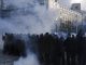 France | Violences du 17 octobre : le GHR alerte sur une chute de 47 % des nouvelles réservations hôtelières dès le lendemain Riot police clashed with protestors during a demonstration in a national strike against government plans to revamp the pension system in central Paris, France on April 06, 2023.